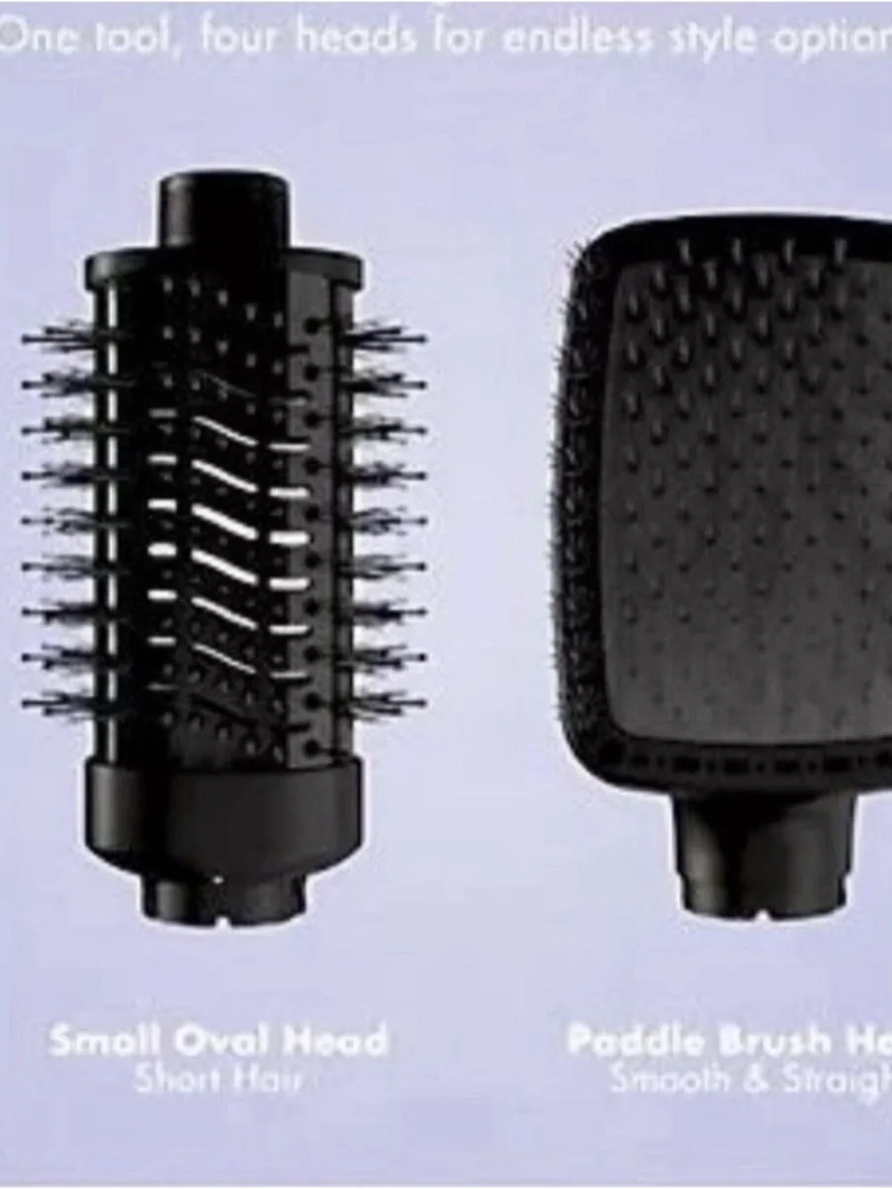 Hot Tools Pro Signature Blowout Hair Brush Ultimate 4-Pc Kit Blck/Silver New